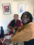 Nat and Yeelena, two of Don’s goddaughters 